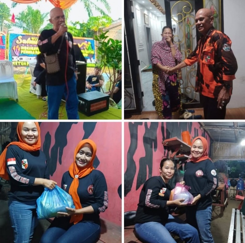 Keluarga Besar STM/STB PP Salurkan Bantuan untuk Anggota yang Terdampak Banjir