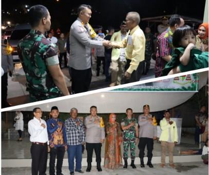 Kapolres Labuhanbatu Bersama Forkopimda,Gelar Patroli, Pastikan Ibadah Natal 2025 Berjalan Aman dan Khidmat