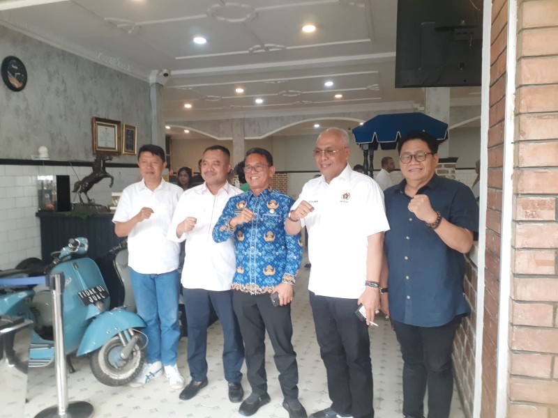 Wakil Wali Kota Medan Jamu Makan Siang Ketua Umum PWI Pusat