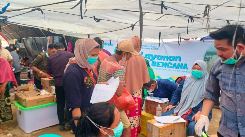 RS Adam Malik Turunkan Tim Bersihkan RSUD Aceh Tamiang dan Buka Posko Kesehatan