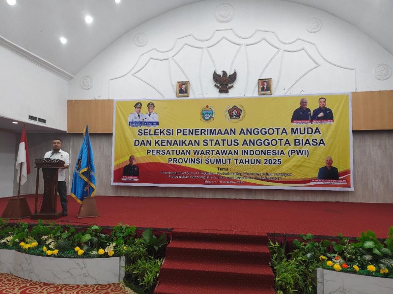 Farianda Putra Sinik: PWI Sumut Fokus Perkuat Etika dan adab Wartawan