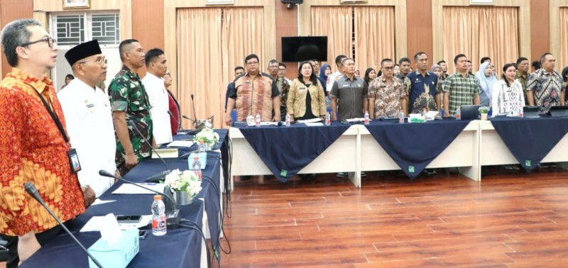 Hadapi Nataru 2025-2026, Pemkab Simalungun Rapat HLM TPID