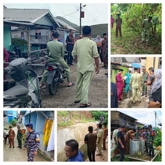Babinsa Batu Lepuk bersama Pantau Pembangunan Desa 2025, Semua Program Selesai Sesuai Anggaran