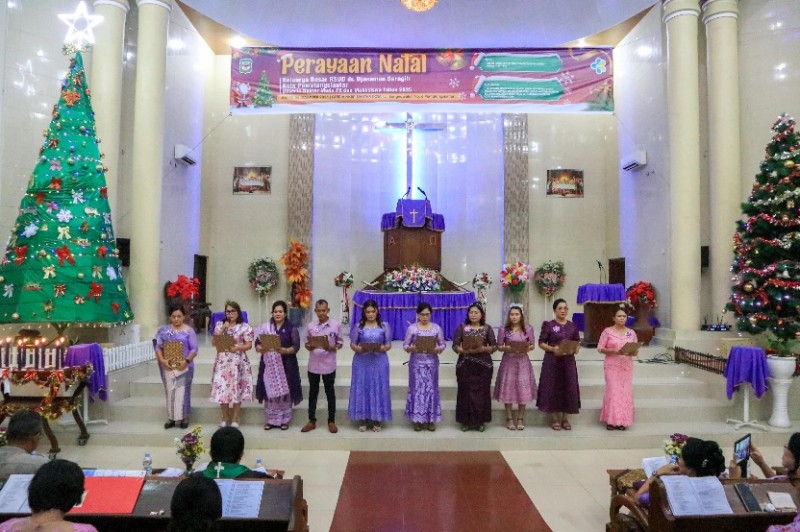 Natal RSUD Djasamen Saragih; Allah Hadir Untuk Menyelamatkan Keluarga