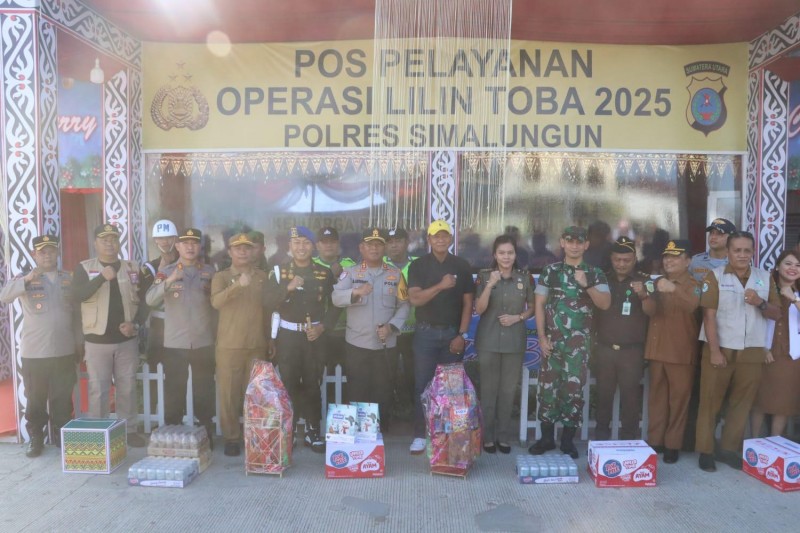 Kapolres dan Forkopimda Simalungun Sidak 10 Pos Pengamanan, Pastikan Kesiapan Jelang Natal dan Tahun Baru