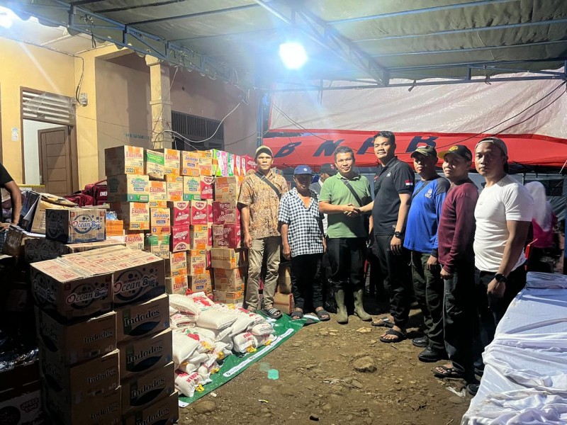 Pemdes Sambirejo Timur Turun Langsung Serahkan Bantuan bagi Warga Terdampak Bencana