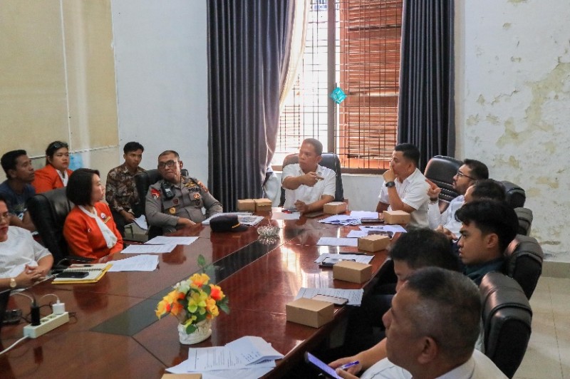 Sekda Junaedi Pimpin Rapat Teknis Persiapan Old And New 2025/2026