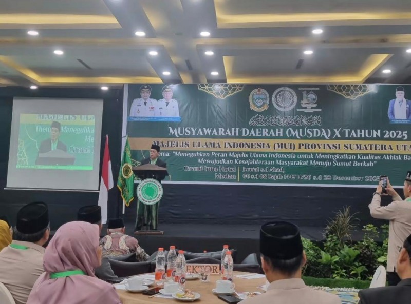 MUI Sumatera Utara Gelar Musyawarah Daerah X di Medan