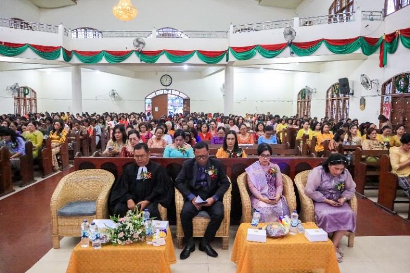 Natal Dinkes Siantar, Wali Kota Wesly Ajak Tenaga Kesehatan Perkuat Persaudaraan