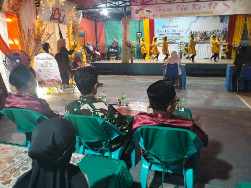 Hadiri Peringatan Hari Ibu ke 97, Sertu Satya Hadinata : Ibu Adalah Sosok Yang Berjasa Besar Melahirkan Generasi Bangsa