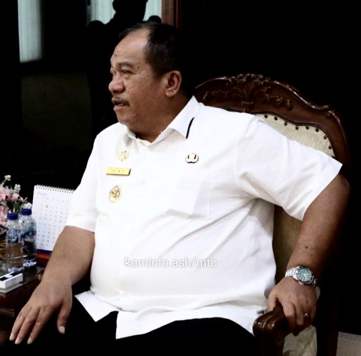 Audensi Pengurus Badan Wakaf Indonesia Diterima Bupati Asahan
