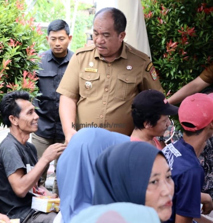 Masyarakat Terdampak Banjir Mendapat Bantuan Dari Pemkab Asahan