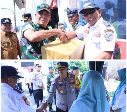 Kapolres Labuhanbatu Bersama Forkopimda Cek Kesiapsiagaan Pos PAM Natal 2025 dan Tahun Baru 2026