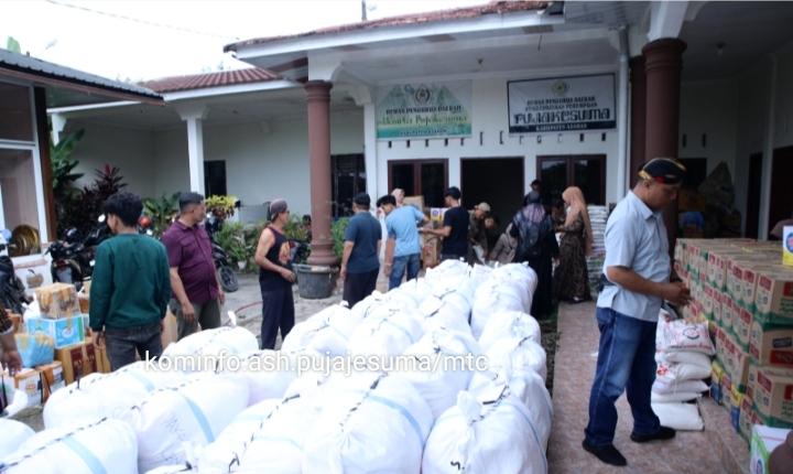 DPD PKB Pujakesuma Asahan Berikan Bantuan Untuk Warga Korban Bencana Di Aceh