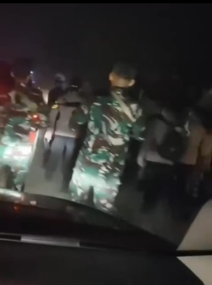 Waspadai Upaya- Upaya Provokatif, TNI Amankan Pendemo Bersenjata Api di Lhokseumawe