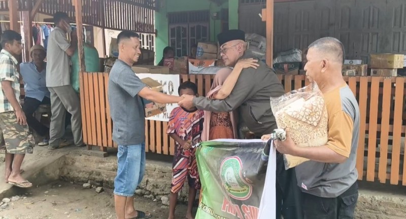 FKPAI Peduli, Salurkan Bantuan Untuk Korban Bencana Sumut