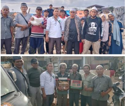 FPI Labuhanbatu Salurkan Bantuan Ke Warga Terdampak Bencana Alam Longsor Dan Banjir Di Aceh Tamiang