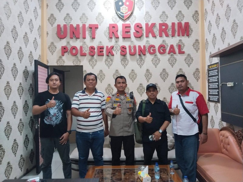 Kapolsek Sunggal  Minta Maaf Soal Insiden Wartawan