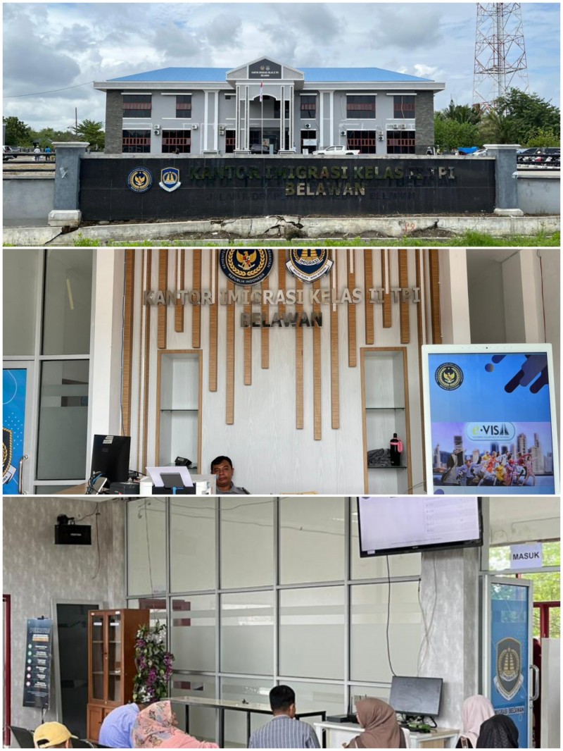 Perpindahan Sementara Gedung Kantor Imigrasi Kelas II TPI Belawan