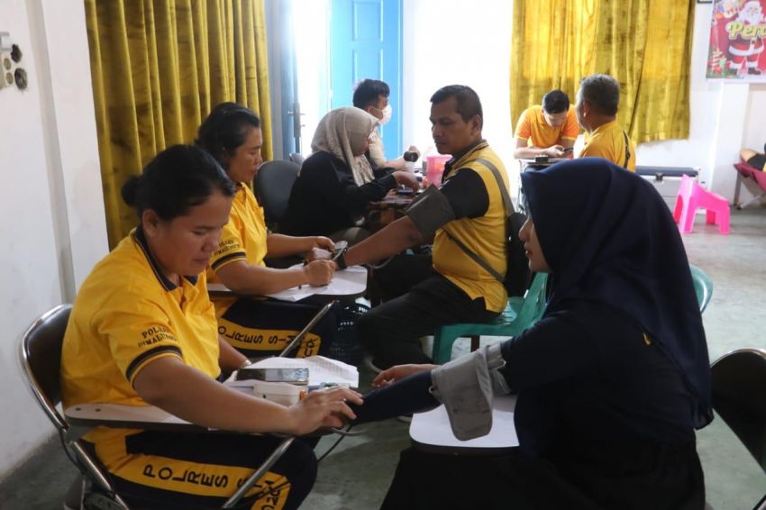 Bhayangkari Polres Simalungun Donor Darah Jelang Natal, Wujud Nyata Polri Melayani untuk Indonesia Maju