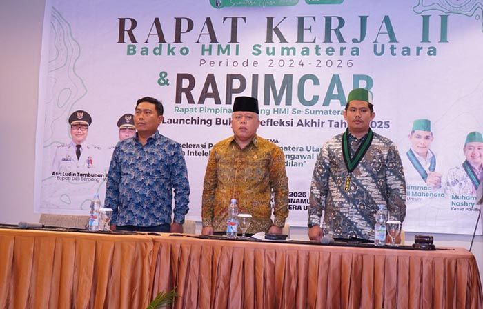 Harli Siregar Buka Rapat Kerja II Dan Rapat Pimpinan Cabang Badko HMI Sumatera Utara