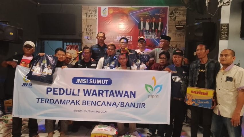 JMSI Sumut Gelar Celebration Night dan Donasi  Untuk Bantuan untuk Wartawan dan Masyarakat Terdampak Bencana