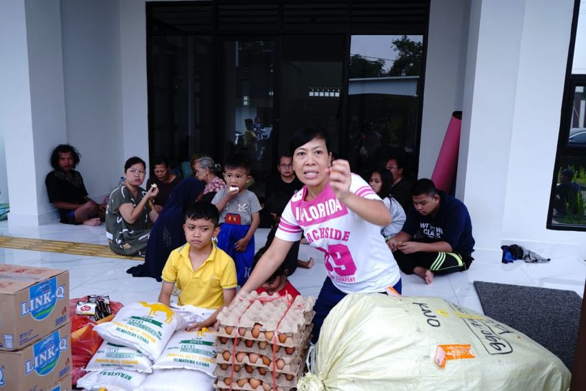 Kejati Sumut Salurkan Bantuan untuk Korban Banjir di Sejumlah Lokasi