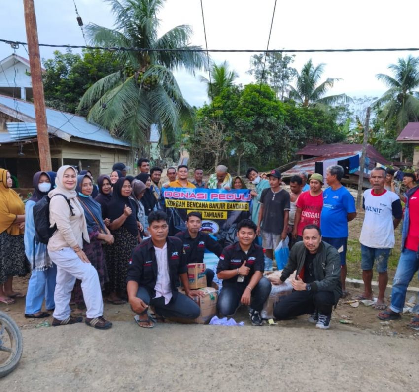 Komunitas Jaguar Community Salurkan Bantuan untuk Korban Banjir Bandang Aceh Tamiang