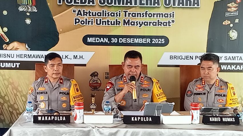 Kapolda Sumut : Gangguan Kamtibmas Menurun