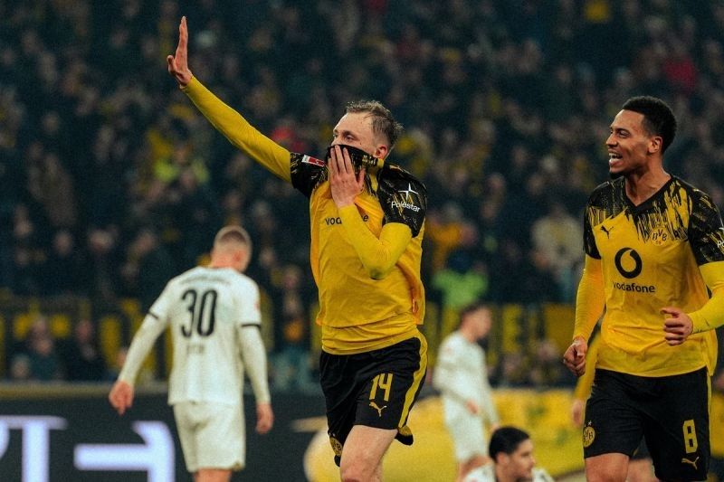 Borussia Dortmund Meraih Kemenangan di kandang Borussia Monchengladbach