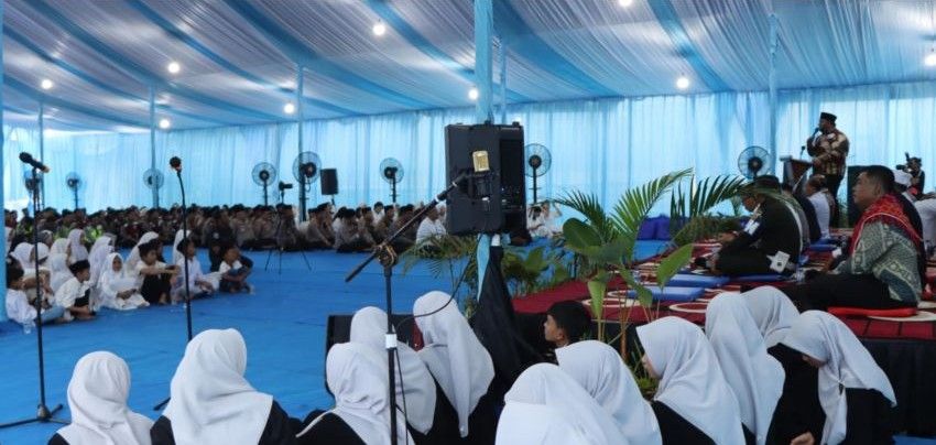 Polrestabes Medan Menggelar Doa Bersama Lintas Agama Kota Medan