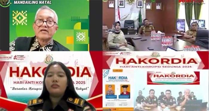 HAKORDIA 2025, Kejari Madina Gelar Seminar 'Daring' dengan Topik Pidana Korupsi Pada Saat Terjadi Bencana Alam, Ancamannya Pidana Mati