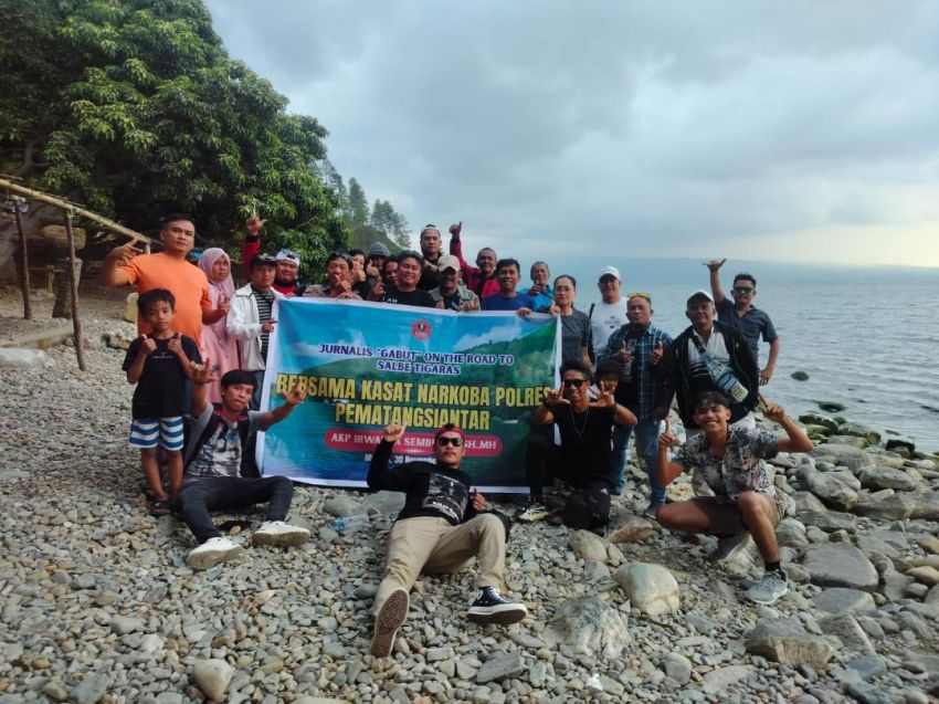 Satnarkoba Polres Siantar Mempererat Hubungan Dengan Insan Pers
