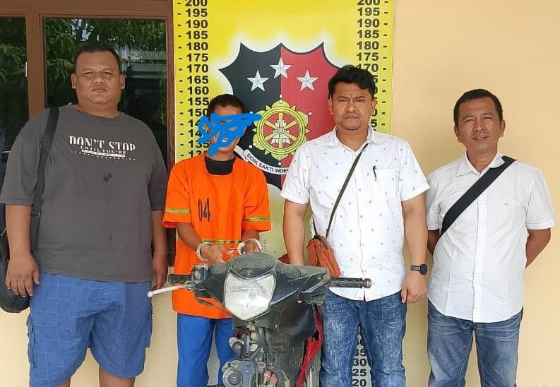 Pelaku Curanmor "Tersenyum" di Tangkap Polisi