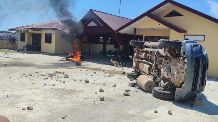 Polsek MBG di Madina Dibakar, Polda Sumut Bilang Ini Penyebabnya