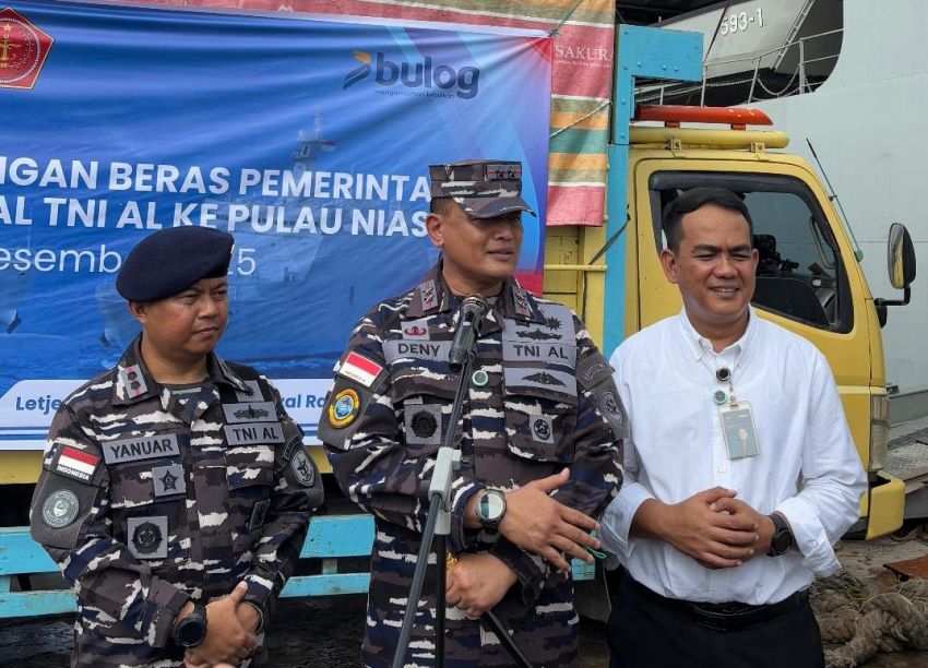 Pelindo Dukung Pengiriman Cadangan Beras Pemerintah ke Pulau Nias