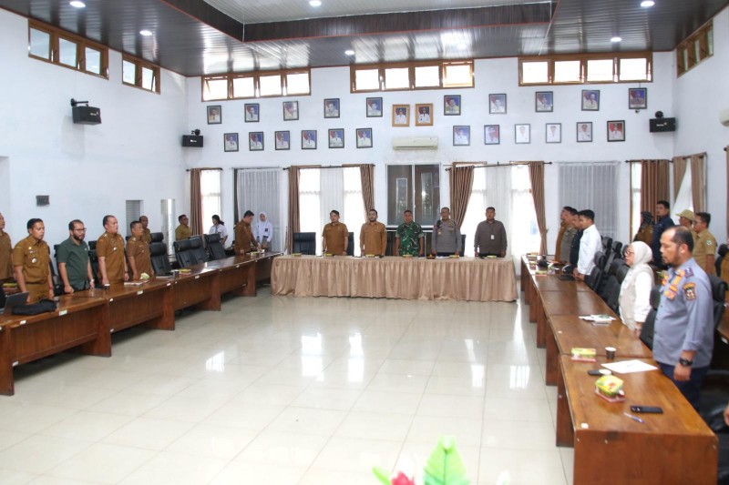 Sambut Momentum Nataru, Pemko dan Forkopimda Gelar Rapat Kesiapsiagaan