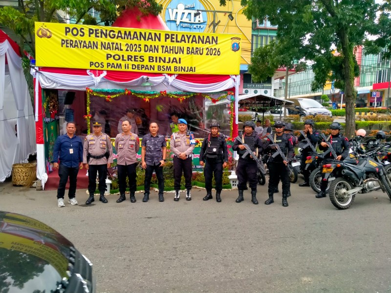 Operasi Lilin Toba 2025, Polda Sumut Pastikan Keamanan Ibadah Natal, Mudik, dan Wisata Terjamin