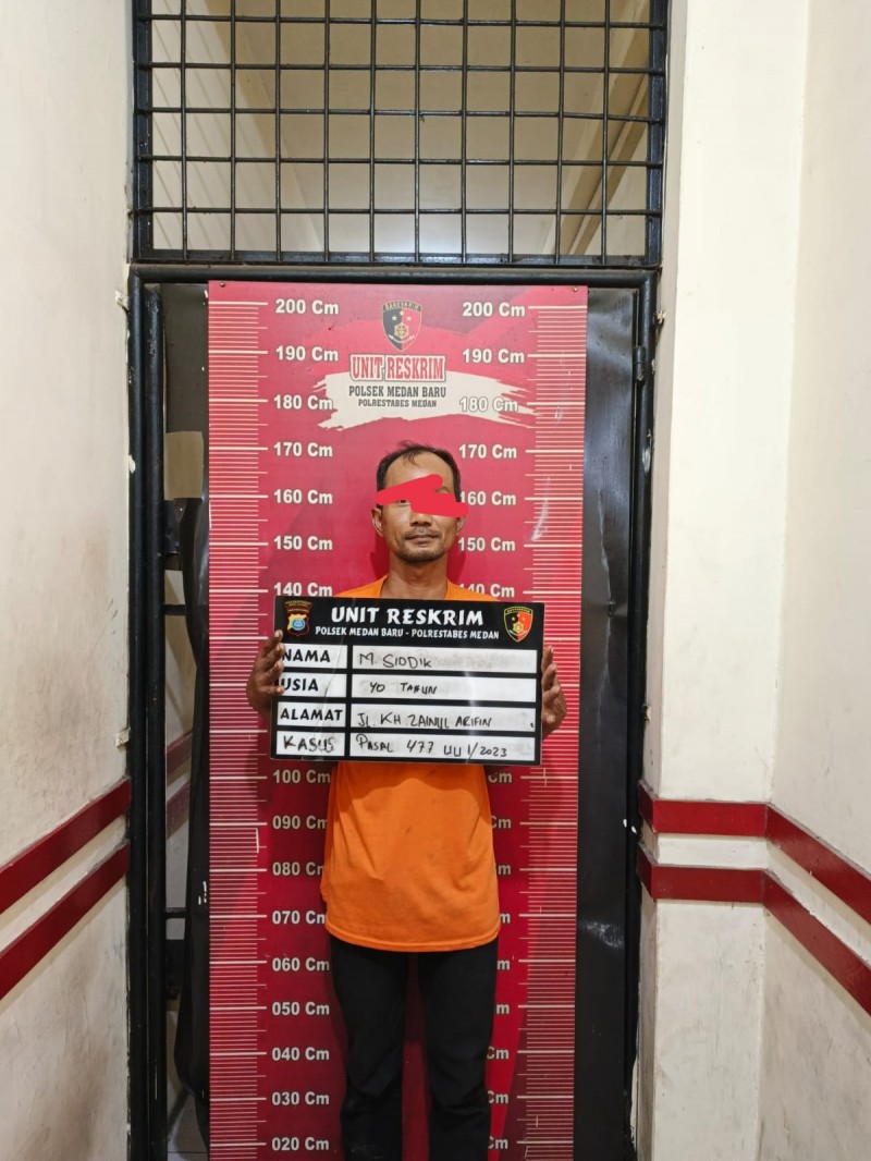 Maling Kursi Pedagang Kopi Ditangkap