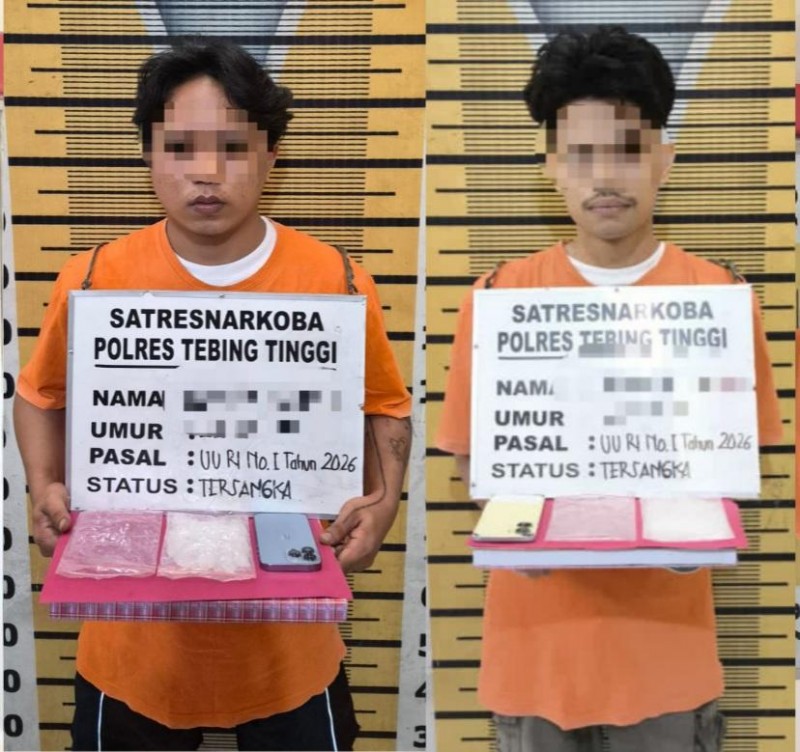 Dua Pengedar Sabu Dibui