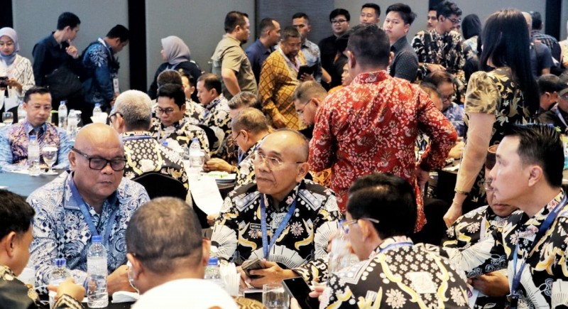 Bupati Simalungun Rakernas XVII Apkasi 2026 di Hotel Grand Lotus Haram