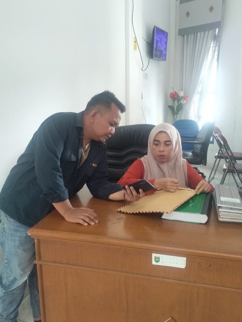 Bendahara SATMA AMPI Madina Laporkan Dumas Proyek Puskesmas Sibanggor Jae ke Bupati, DPRD, Inspektorat dan Kejari