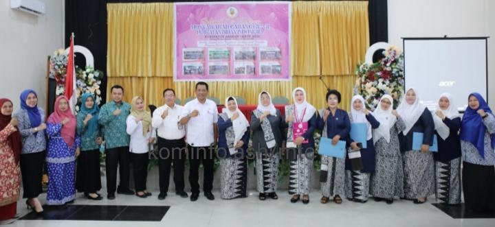 Hasil Muscab IKe VII, Kepengurusan IBI Asahan Dilantik