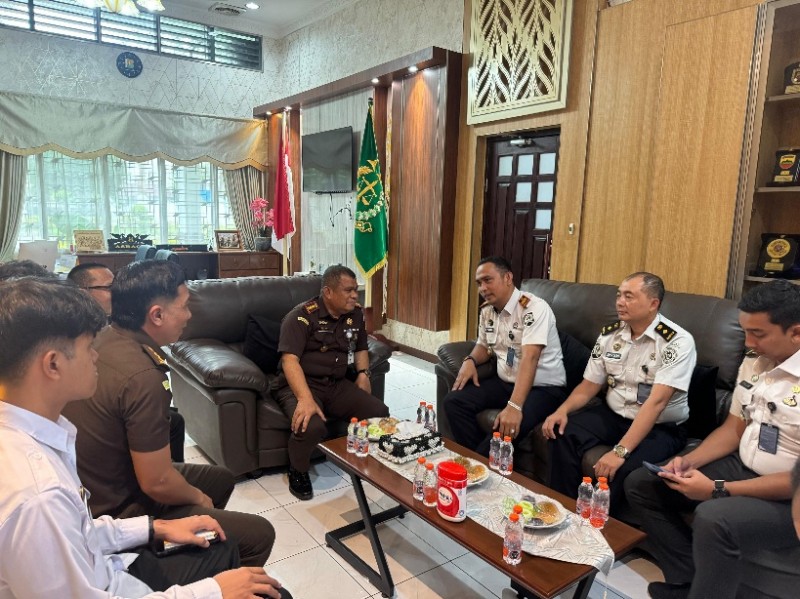 Pulih Pascabanjir, Rutan Tanjung Pura Perkuat Sinergi dengan Kejari, PN, dan Polres Stabat