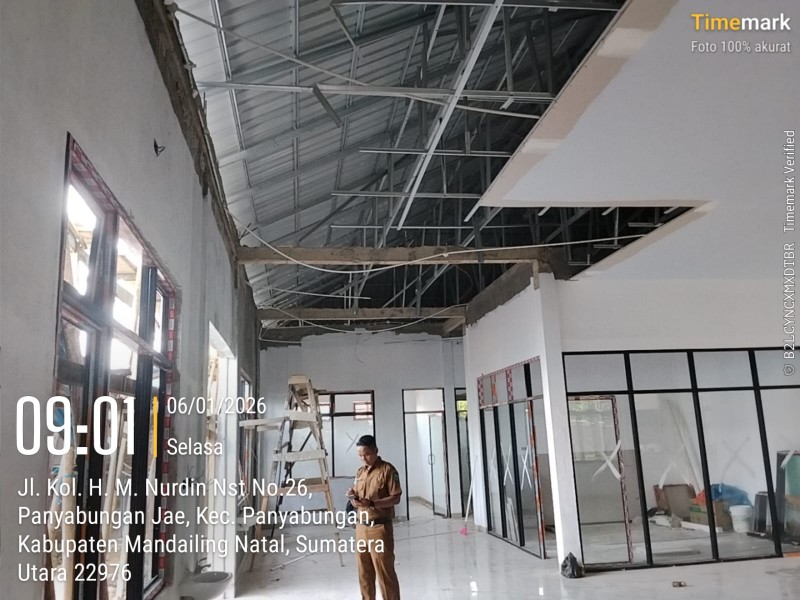 Di Balik Klarifikasi Konsultan, Proyek Puskesmas Panyabungan Jae Masih Menyisakan Tanda Tanya