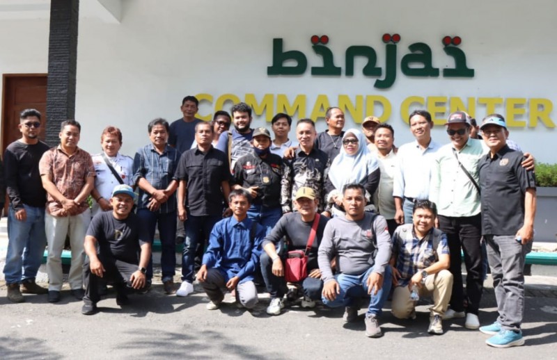 Kominfo Binjai Perkuat Hubungan dengan Media