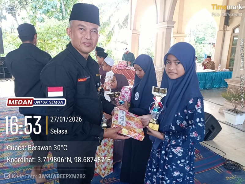 Kelurahan Sei Mati Sukses Gelar MTQ Ke-59, Jaring Generasi Qur&rsquo;ani di Masjid Al-Ikhlas*