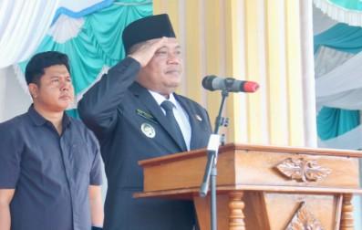 Pemkab Labuhanbatu Gelar HAB KE-80, Wakil Bupati Bacakan Pidato Tertulis Menterian Agama