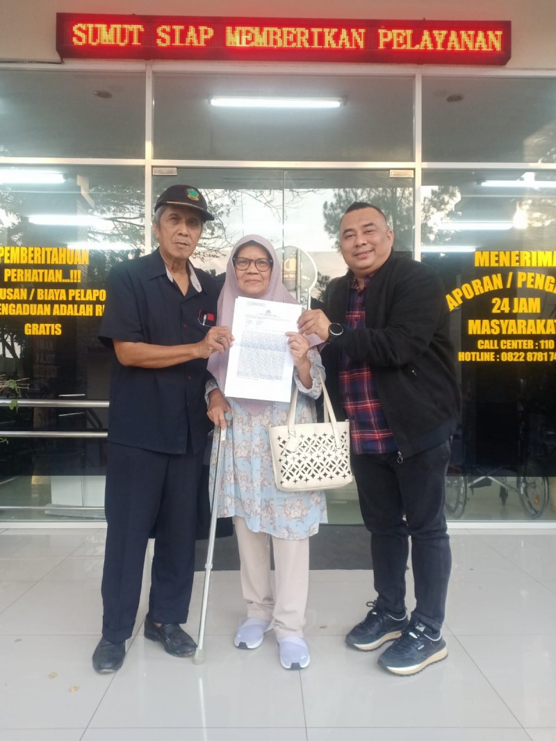 Diduga Oknum  Mafia Tanah Tipu Pasutri Lansia