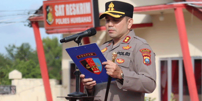 Kapolres Humbahas Bungkam Ditanya Judi Togel dan Kasus Tunggakan